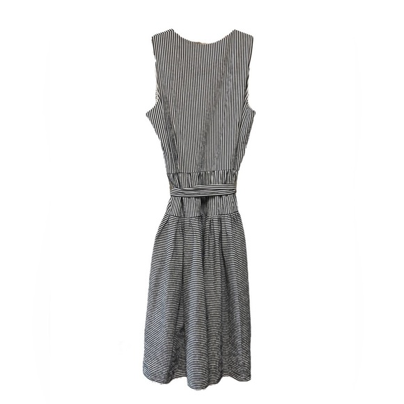 NWOT Alex Marie Striped Midi Dress Size 12 - Picture 2 of 4